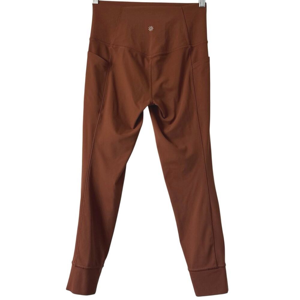 Athleta Salutation Stash II Ruch Craft 7/8 Tight Size S in Ancient Mahogany *EUC - Picture 4 of 13